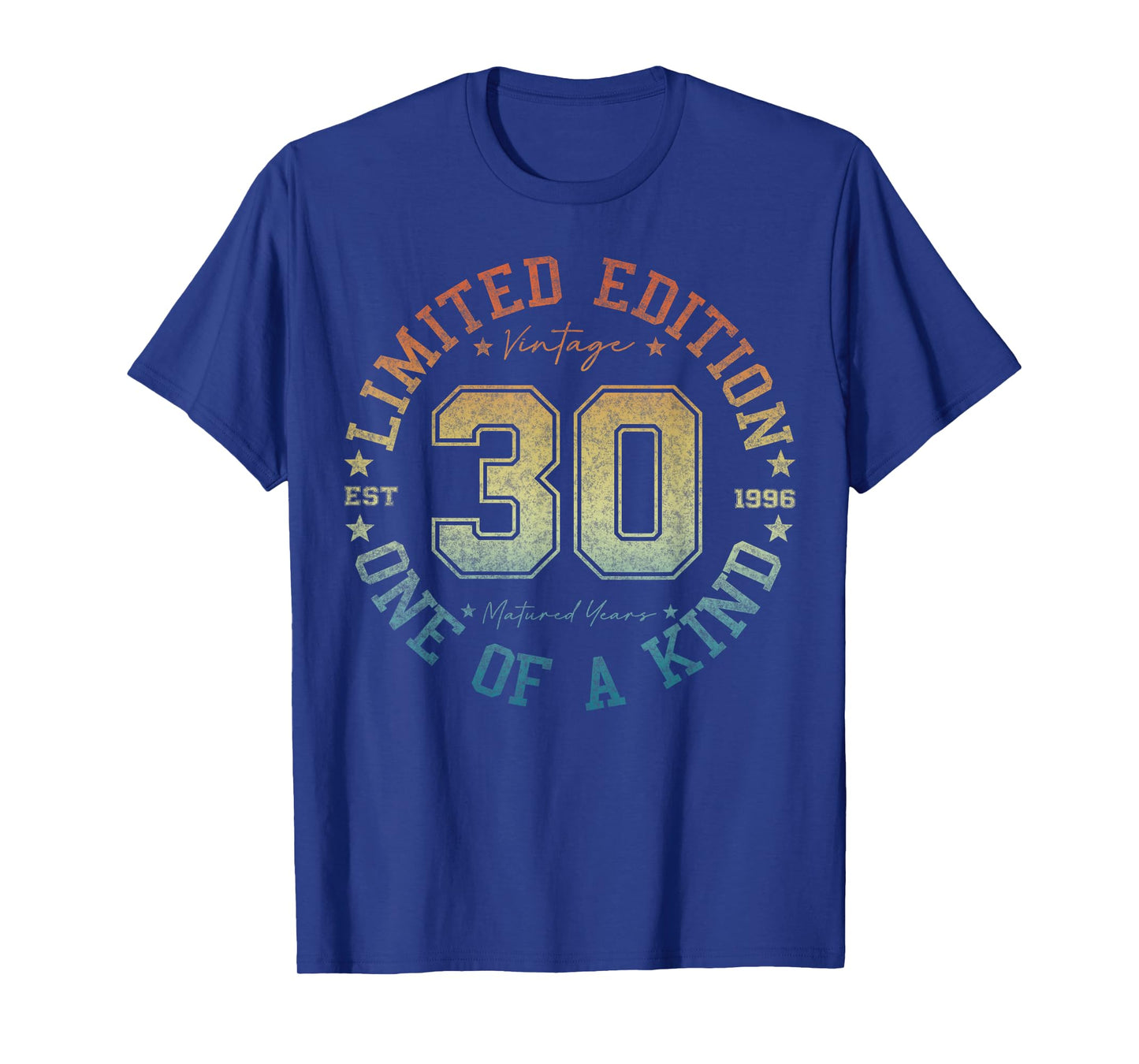 30 Year Old Gifts Vintage 1996 Limited Edition 30th Birthday T-Shirt