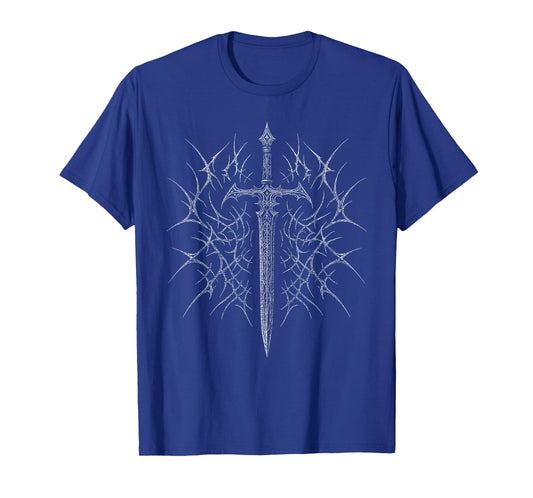 Sword Cybersigil Y2K Goth Grunge Alt Medieval Aesthetic T-Shirt