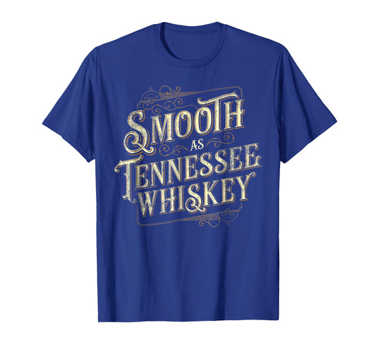 Smooth As Tennessee Whiskey Country Music Bourbon Vintage T-Shirt