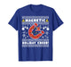 Magnetic Holiday Cheer Ugly Christmas Radiology MRI Rad Tech T-Shirt