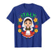 Italy Italian Girl Traditional Dress Outfit Heritage Flowers T-Shirt