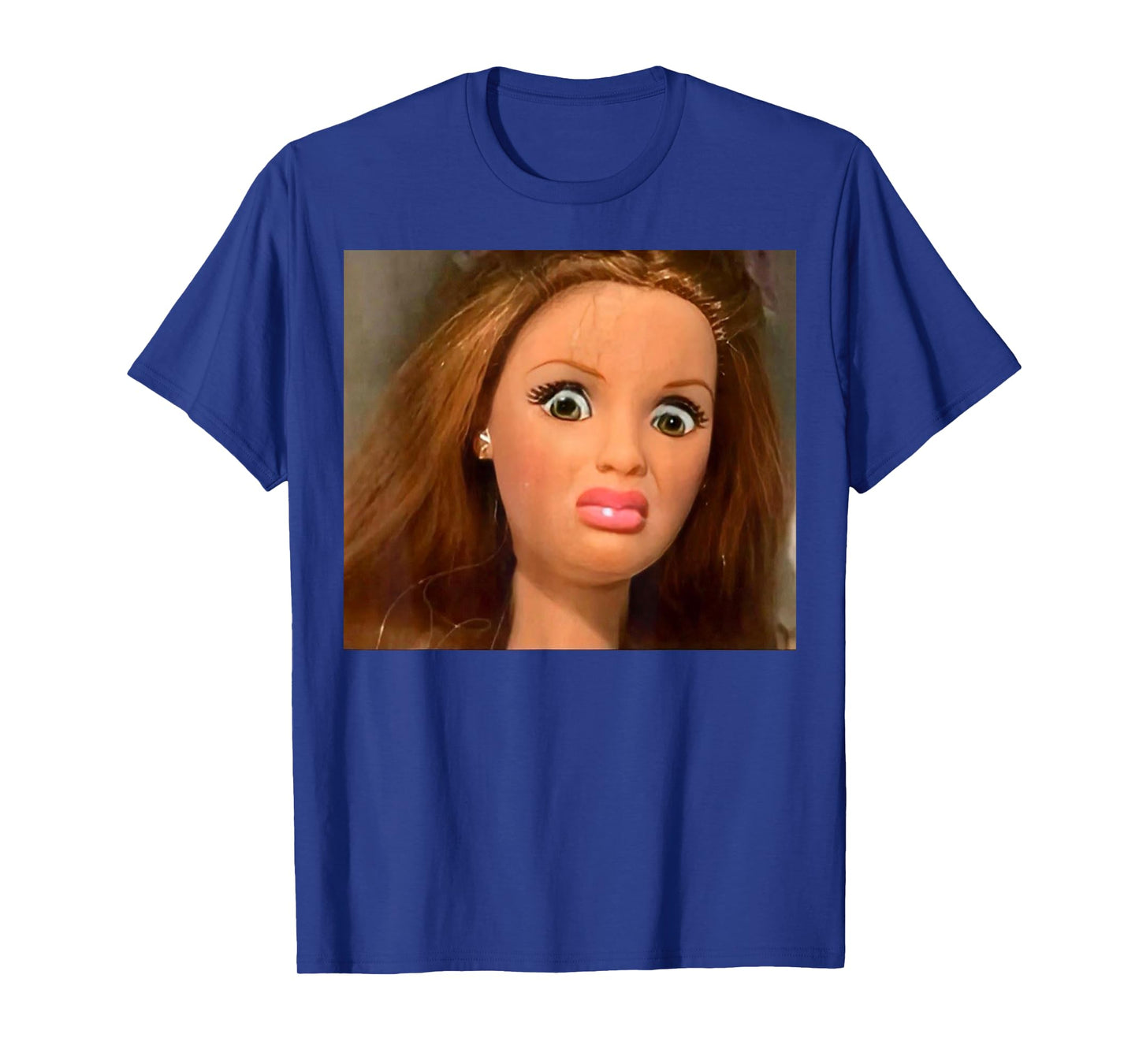 Funny Disgusting Doll face Meme Hilarious Sarcastic Gift Tee T-Shirt