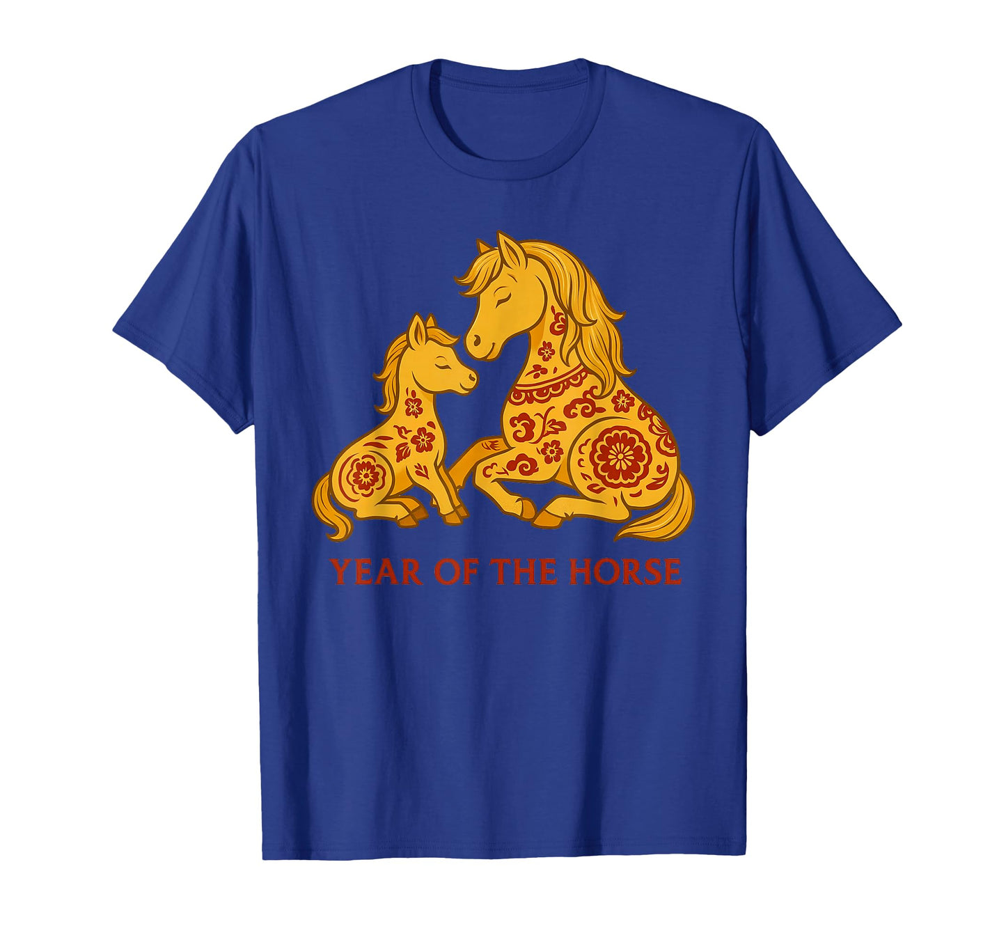 Happy Chinese New Year of The Horse 2026 Family Matching Mom T-Shirt