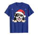 Christmas Shiba Inu Dog Wearing Santa Hat Pet Animal Lover T-Shirt