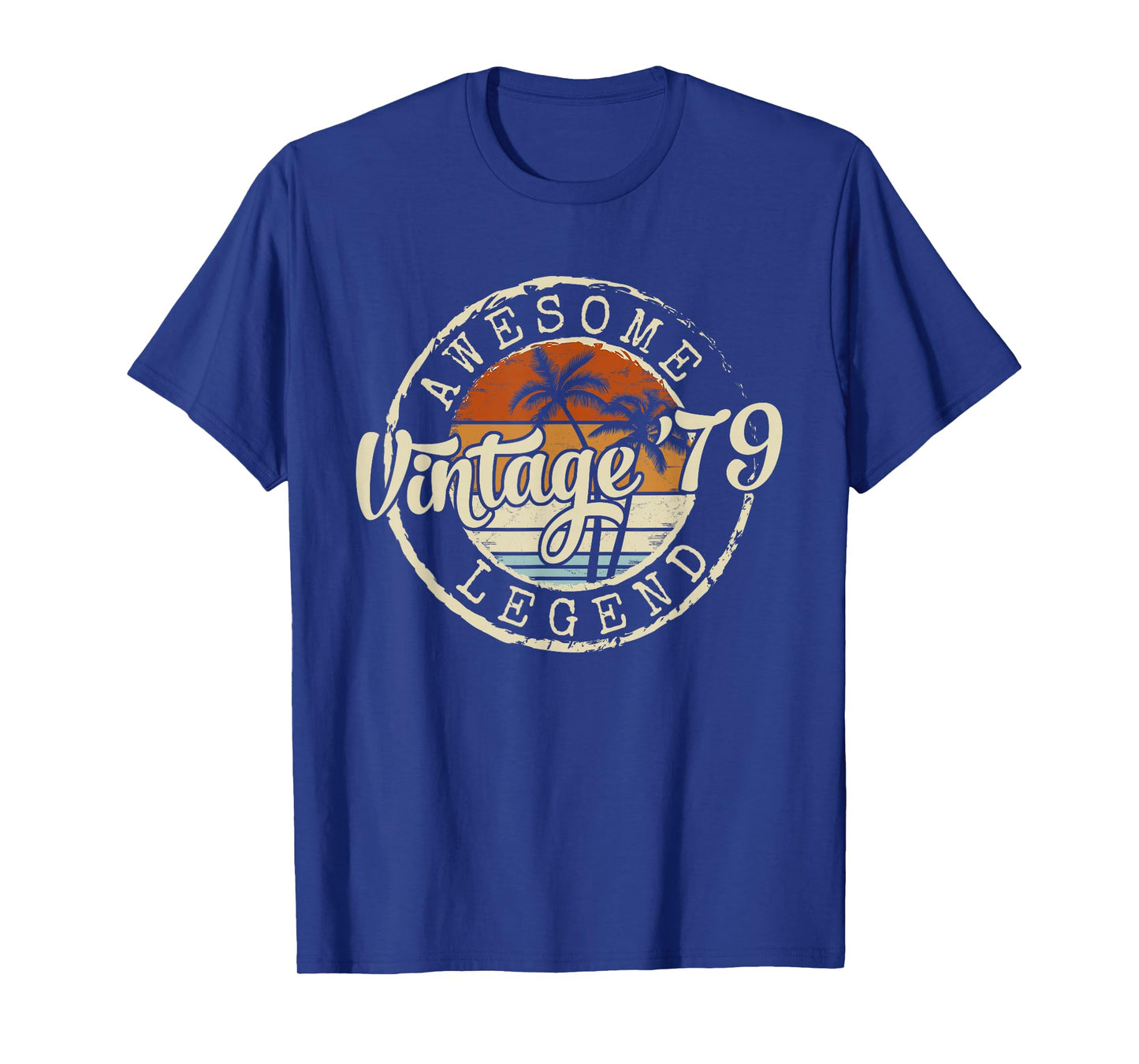 Vintage 1979 47yr 47th Birthday Gifts for Men 47 Years Old T-Shirt