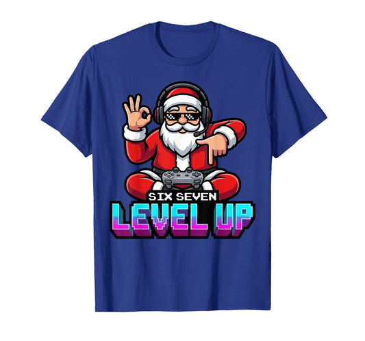 Gamer Boys Santa Video Game Christmas 67 T-Shirt