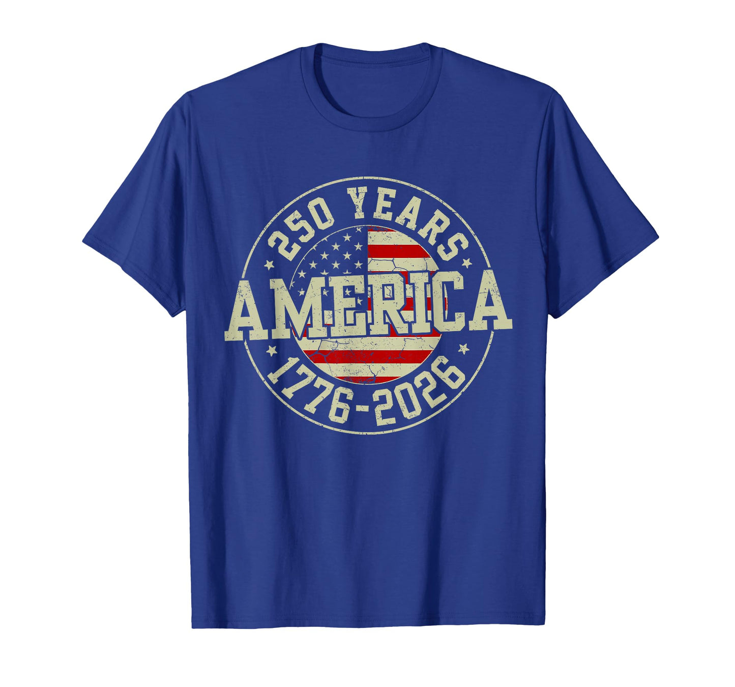 250 Years America 1776-2026 250th Birthday 4th of July Men T-Shirt
