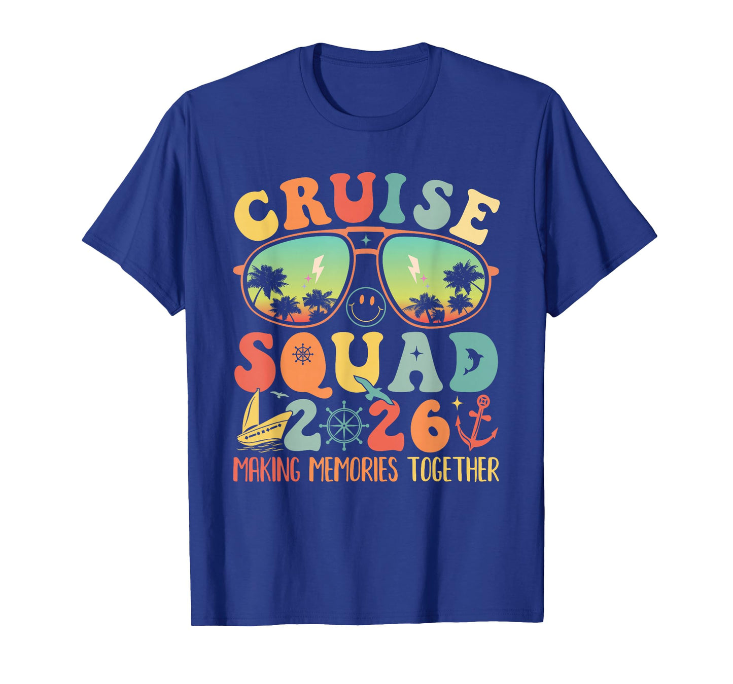 Cruise Squad 2026 Family Group Matching Summer Vacation T-Shirt