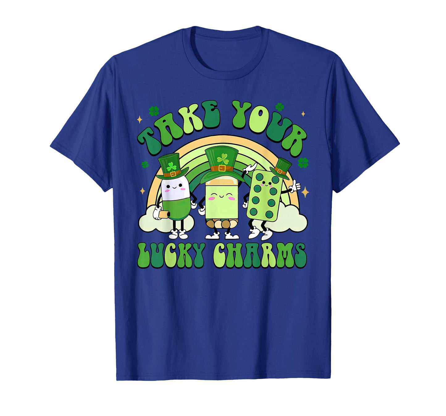 Take Your Lucky Charms Pharmacy Technician St Patrick's Day T-Shirt
