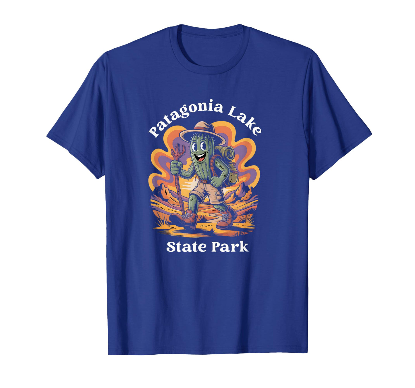 Patagonia Lake State Park Arizona Hiking Adventure Cactus T-Shirt