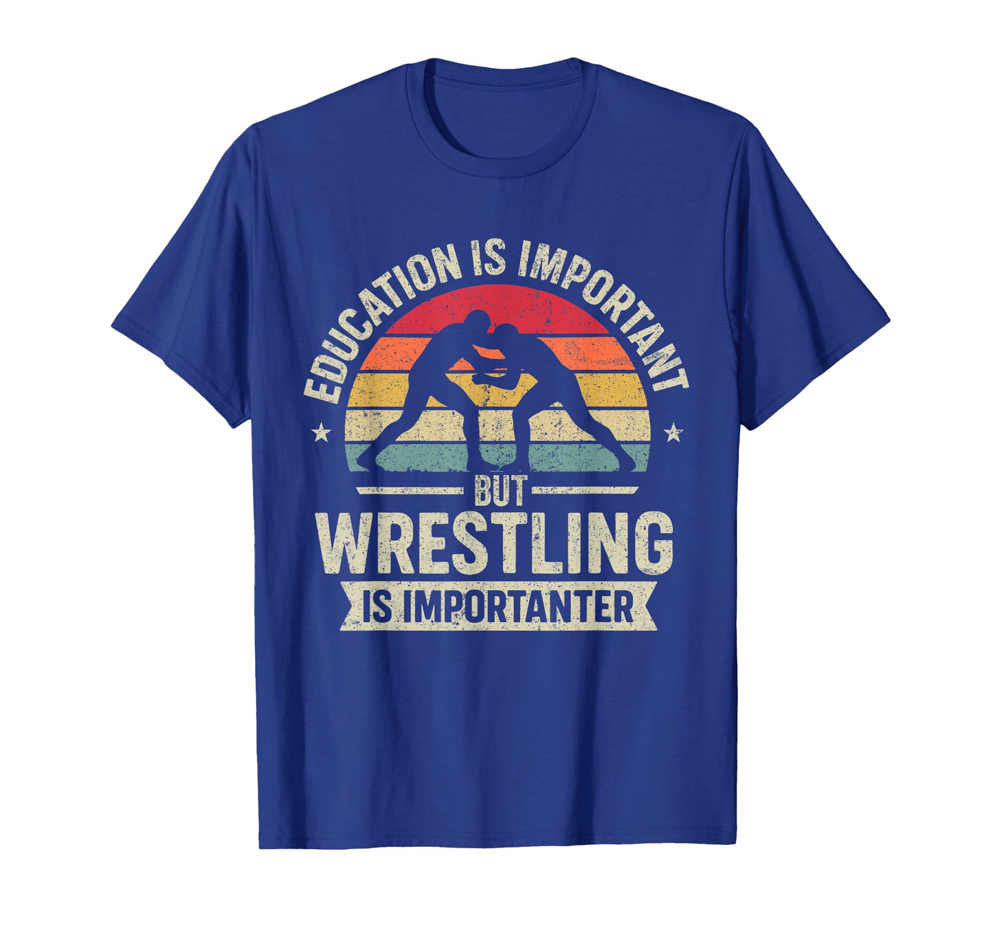 Funny Wrestling Education Joke for Wrestler Men Kids Boys T-Shirt