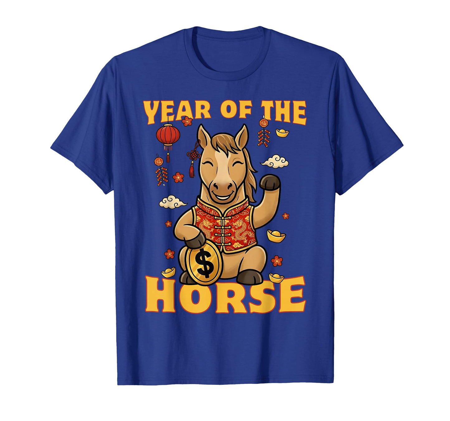 Zodiac Chinese New Year of The Horse 2026 Men Women Kids T-Shirt