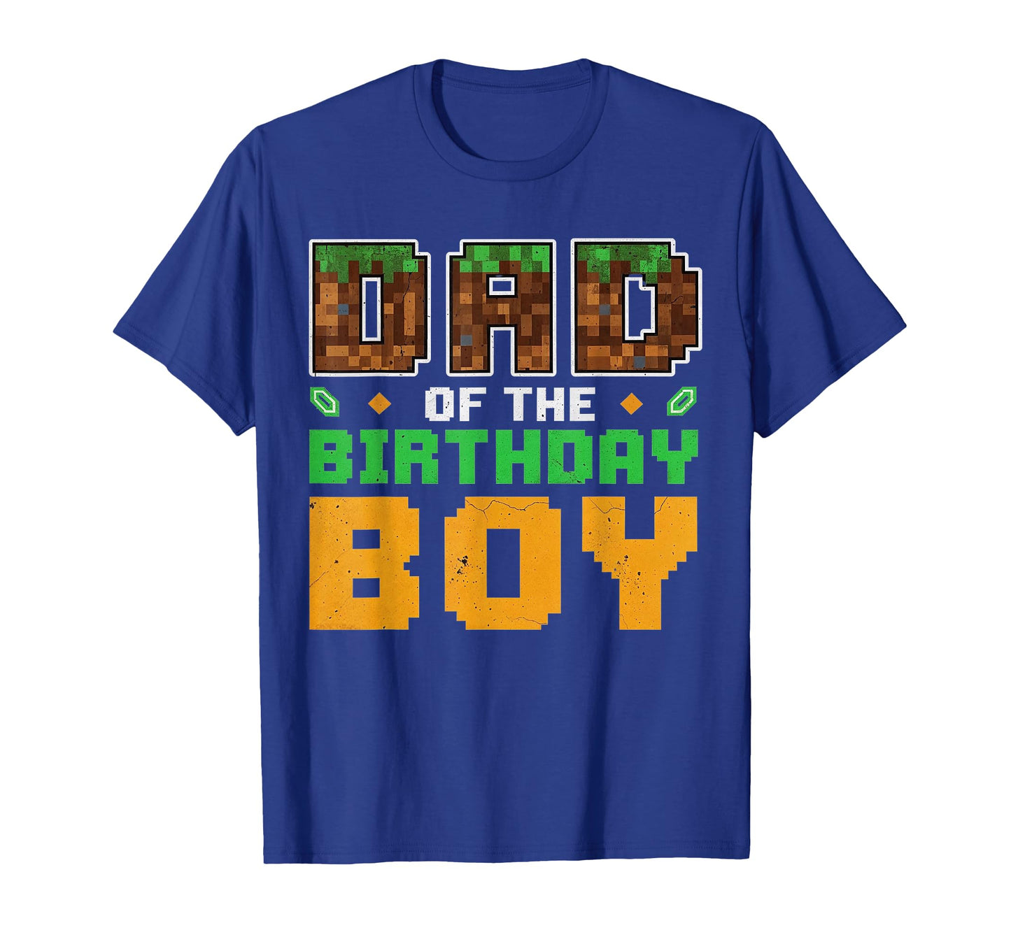Pixel Dad of The Birthday Boy Gamer Gift for Men Women Kid T-Shirt