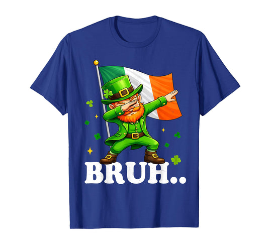 Dabbing Leprechaun for Kids Boys Mens Youth St Patricks Day T-Shirt