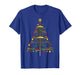 Disc Golf Christmas Tree Lights Xmas Funny Graphic Boys Men T-Shirt
