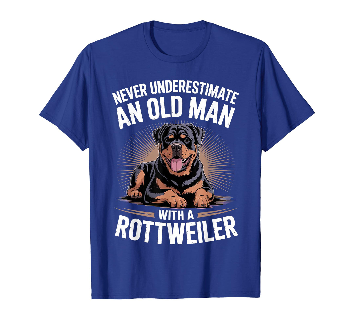 Cool Rottweiler Costume for Grandpa Men Rottweiler Lover T-Shirt