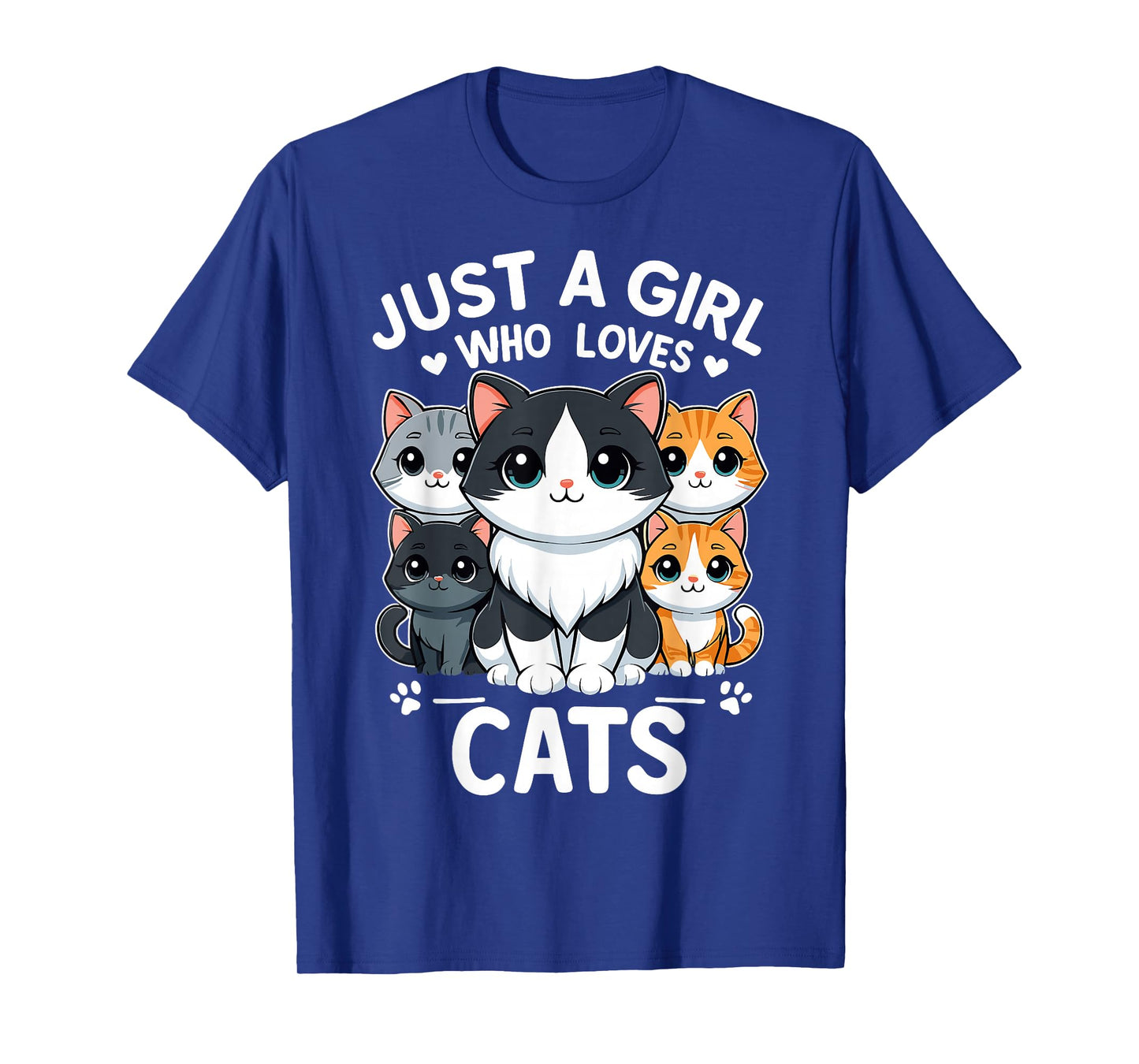 Just A Girl Who Loves Cats T-Shirt
