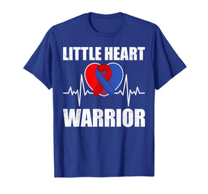 Little Heart Warrior CHD Congenital Heart Defect Awareness T-Shirt