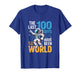 100 Days Out of This World 100th Day of School Boys Space T-Shirt