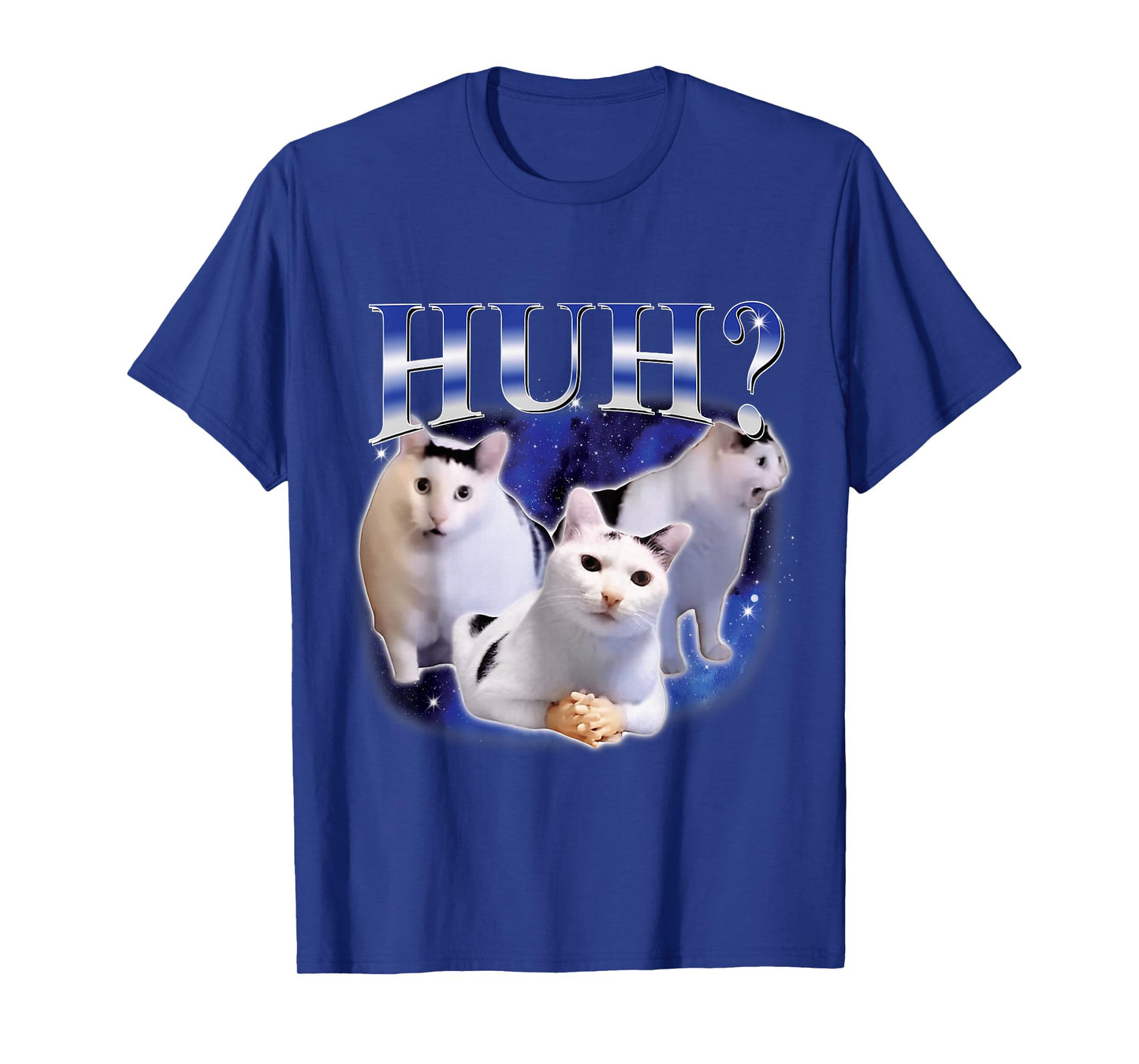 Huh Funny Dank Cat Stupid Oddly Specific Cat Meme Bootleg T-Shirt