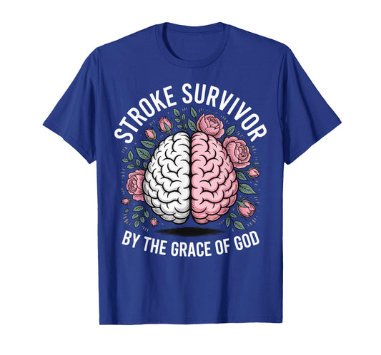 Stroke Survivor by The Grace of God T-Shirt