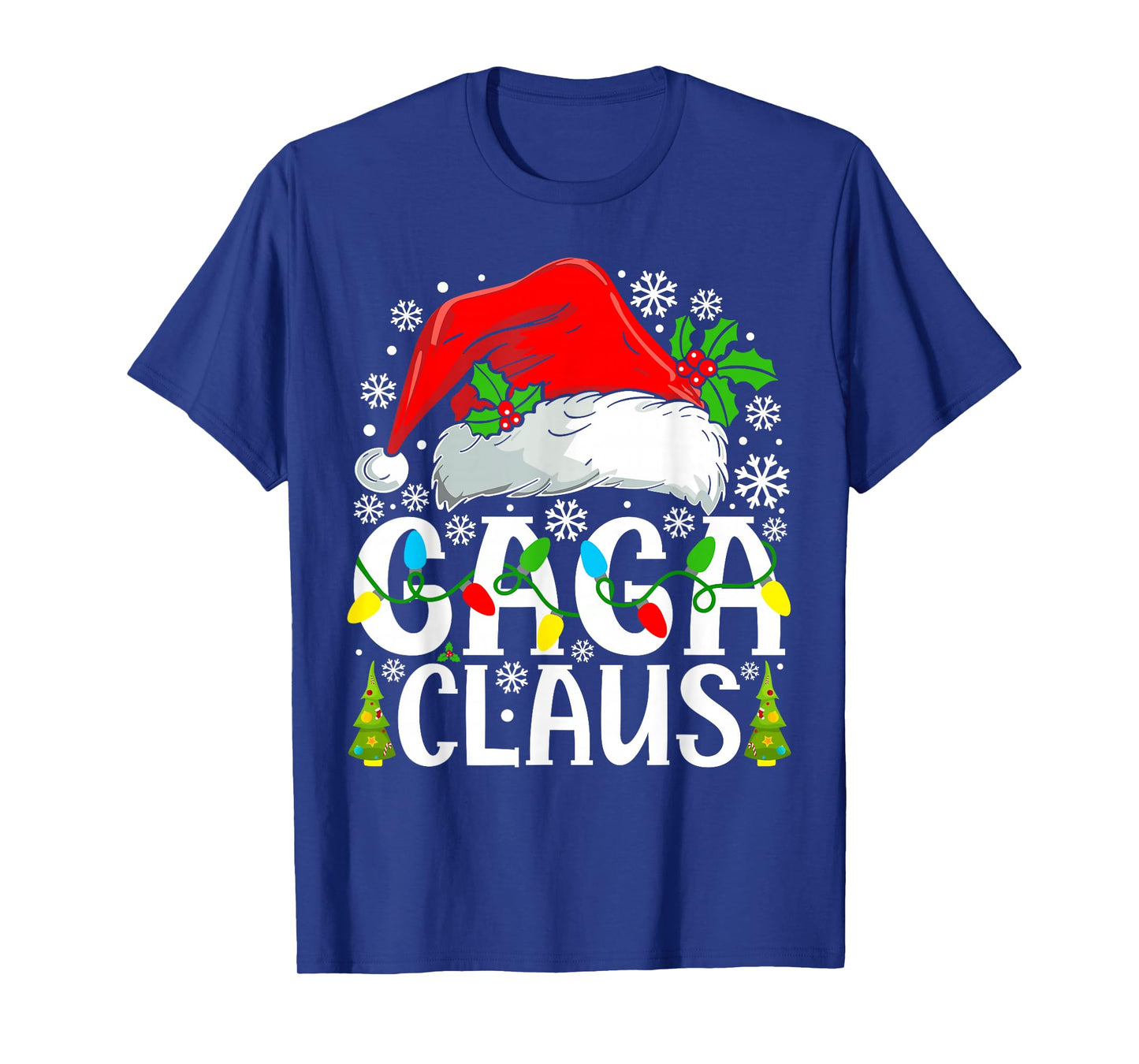 Gaga Claus Funny Christmas Family Matching T-Shirt