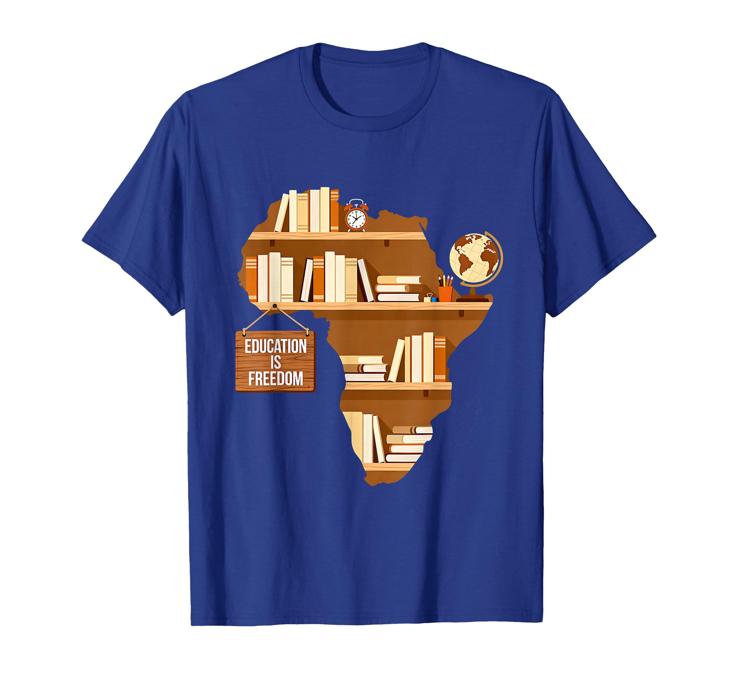 Education is Freedom Black History Month African American T-Shirt