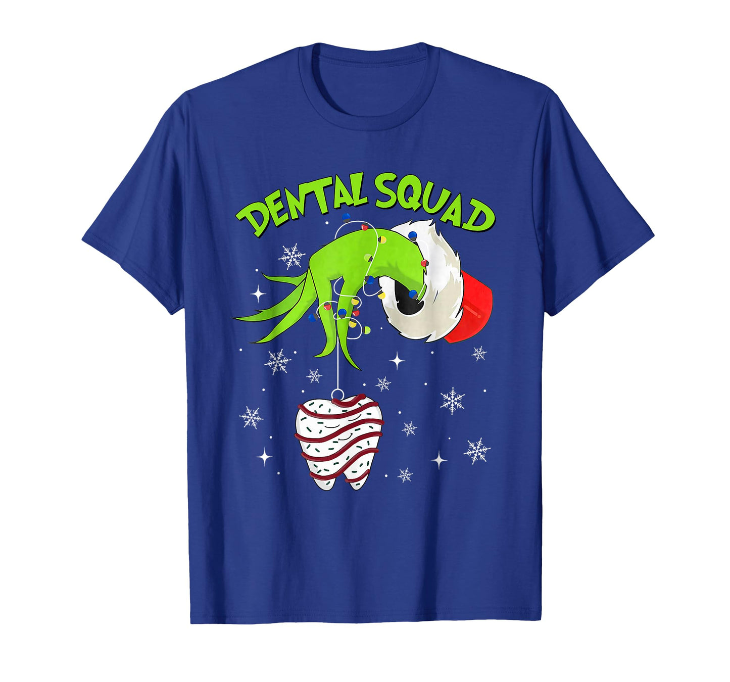 Christmas Dental Squad Cute Dentist Dental Hygienist T-Shirt