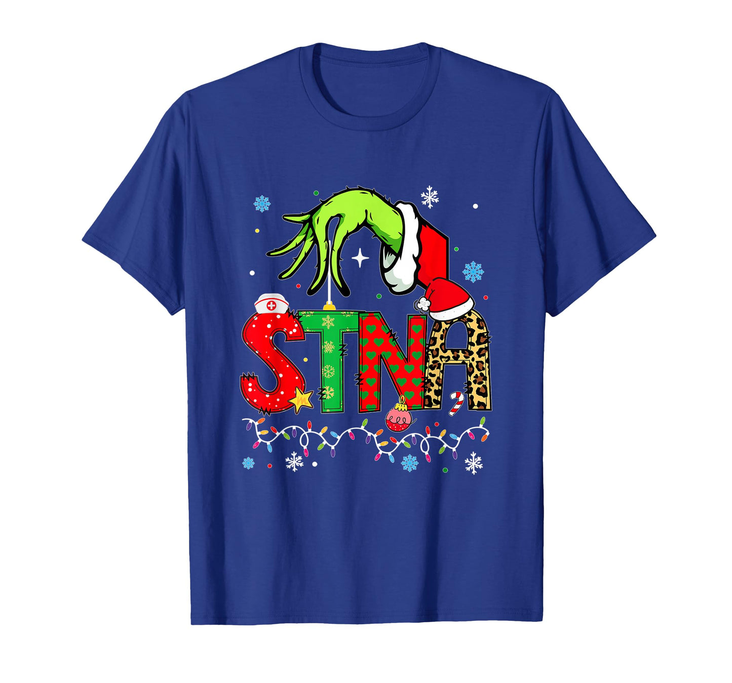 Funny STNA Christmas Shirt STNA Xmas for Women T-Shirt