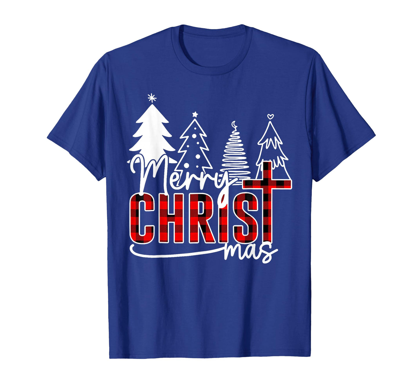 Merry Christ Mas Christian Christmas Jesus Christmas Family T-Shirt