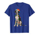 Great Dane Christmas Lights Dog Lover Xmas Pajama T-Shirt