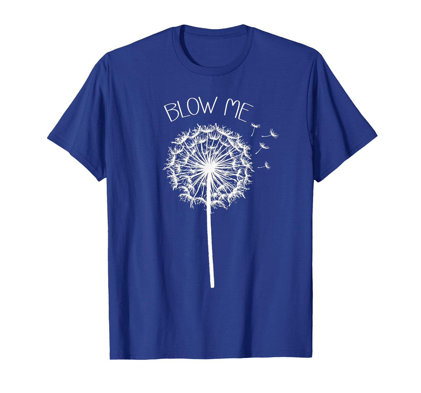 Retro Vintage Blow Me Dandelion Funny Minimalist Graphic T-Shirt
