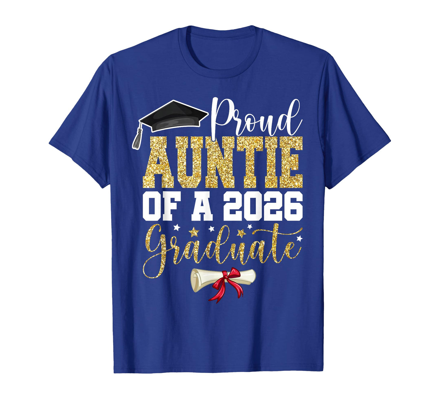 Proud Auntie of 2026 Senior Graduate Family Graduation 2026 T-Shirt