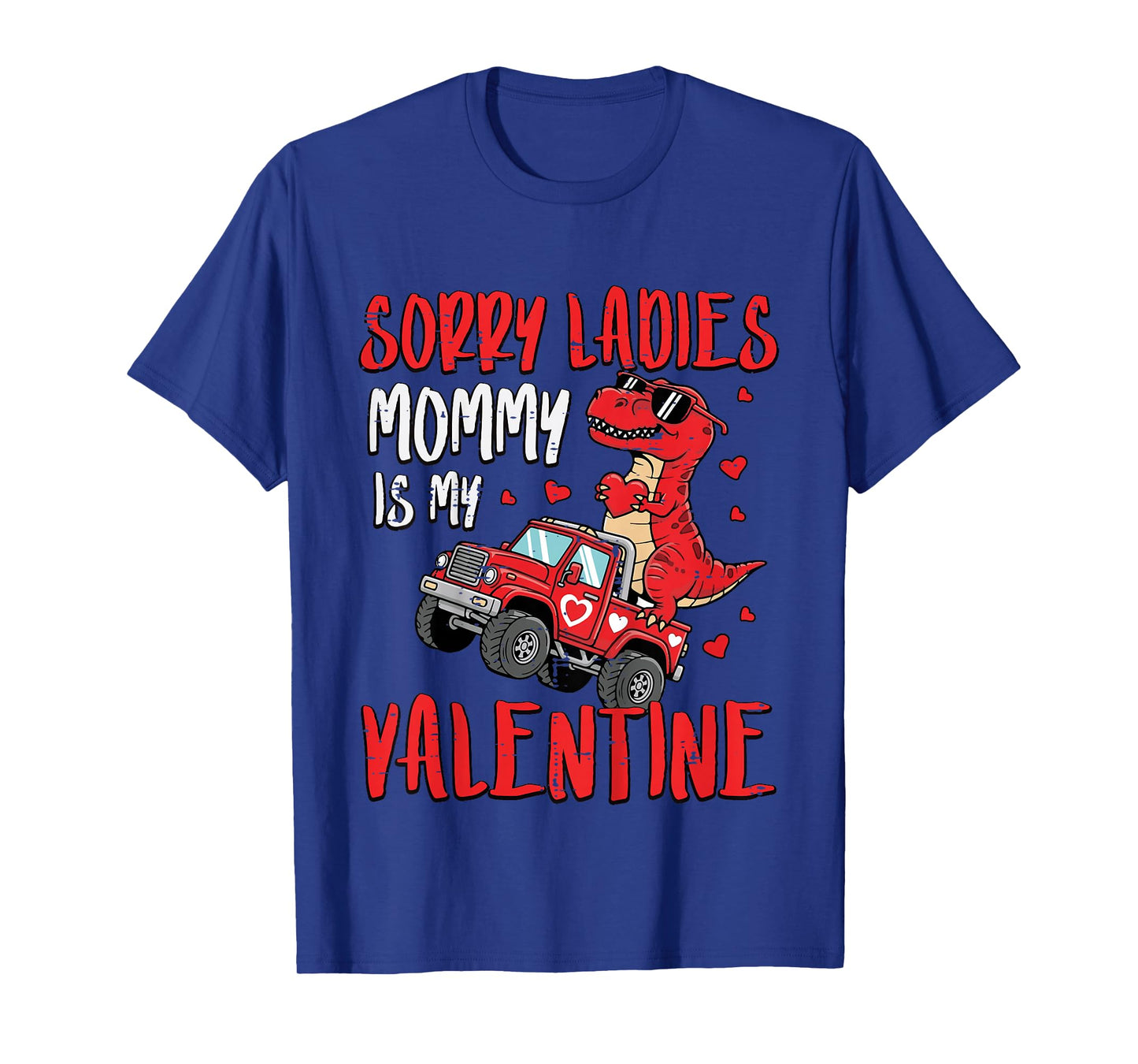 Kids Sorry Ladies Mommy is My Valentine Valentines Day Boys Kids T-Shirt