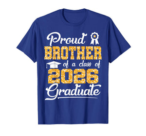 Proud Brother of a Class of 2026 Senior Funny Graduate 2026 T-Shirt