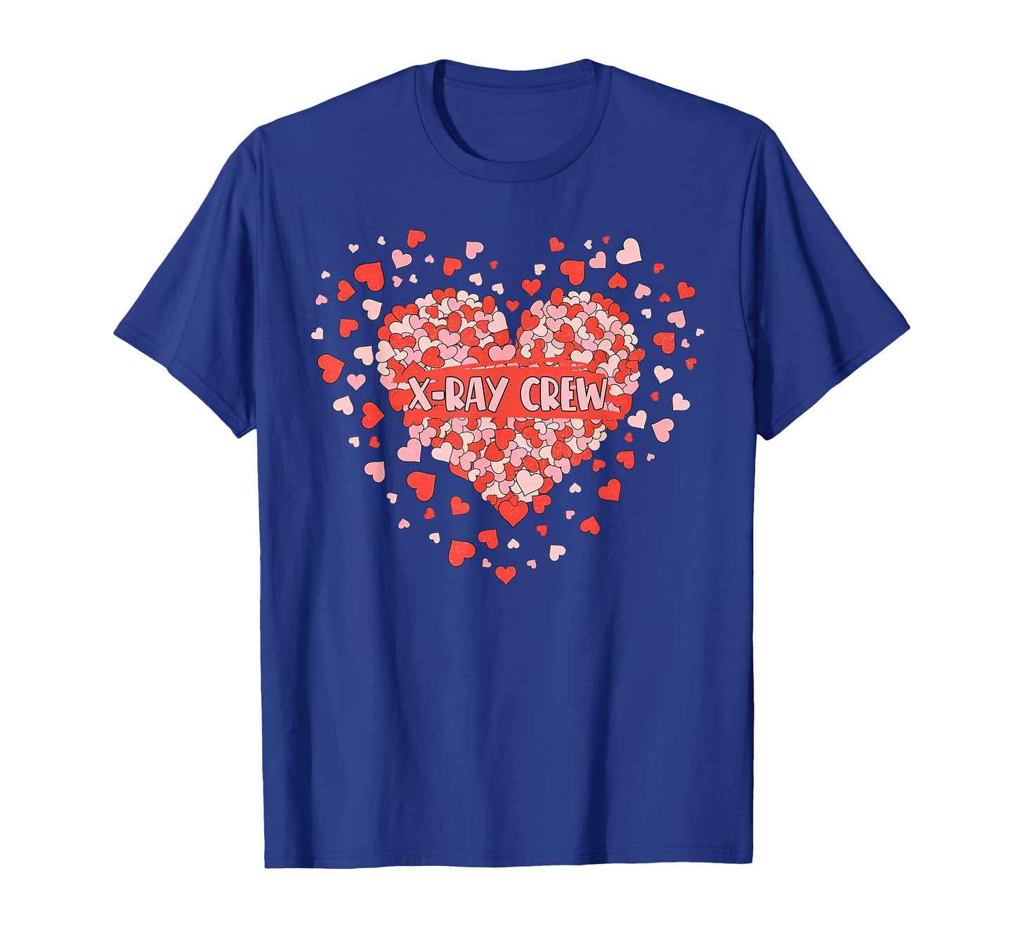 X-ray Crew Heart Valentines Radiology Technologist Rad Tech T-Shirt