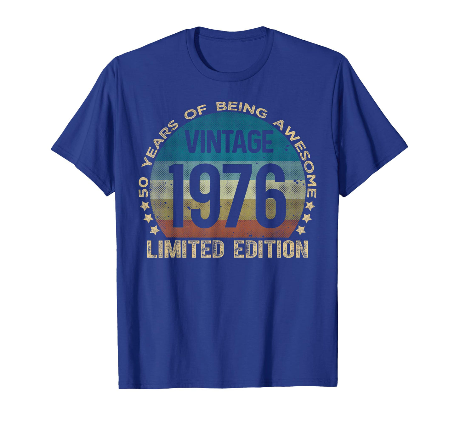 50 Year Old Gifts Vintage 1976 Limited Edition 50th Birthday T-Shirt