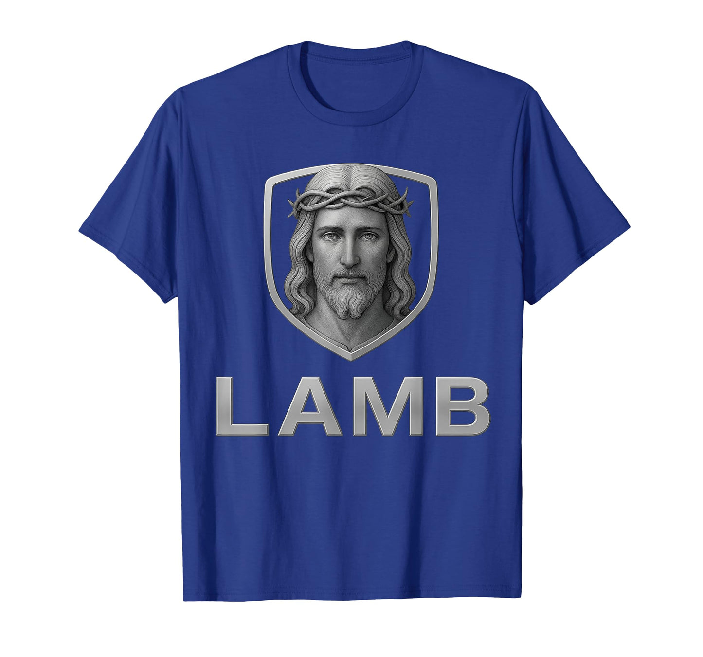 Jesus as The Lamb Iconic Christian Image T-Shirt