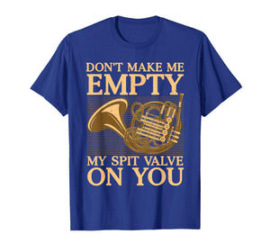 French Horn Novelty for Men Women Marching Band French Horn T-Shirt
