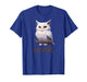 Meowl - Funny Meow Cat Owl Brainrot Meme Teen Kids Gaming T-Shirt