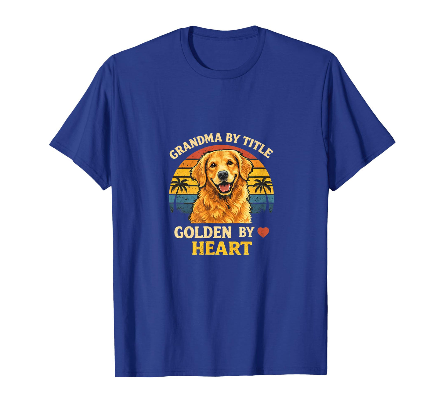 Dog Lover Golden Retriever Grandma T-Shirt