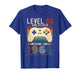 Level 60 Unlocked Awesome Since 1966 60th Birthday Gaming T-Shirt