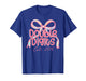 Preppy Double Digits Est 2016 Coquette Pink Birthday Girl T-Shirt