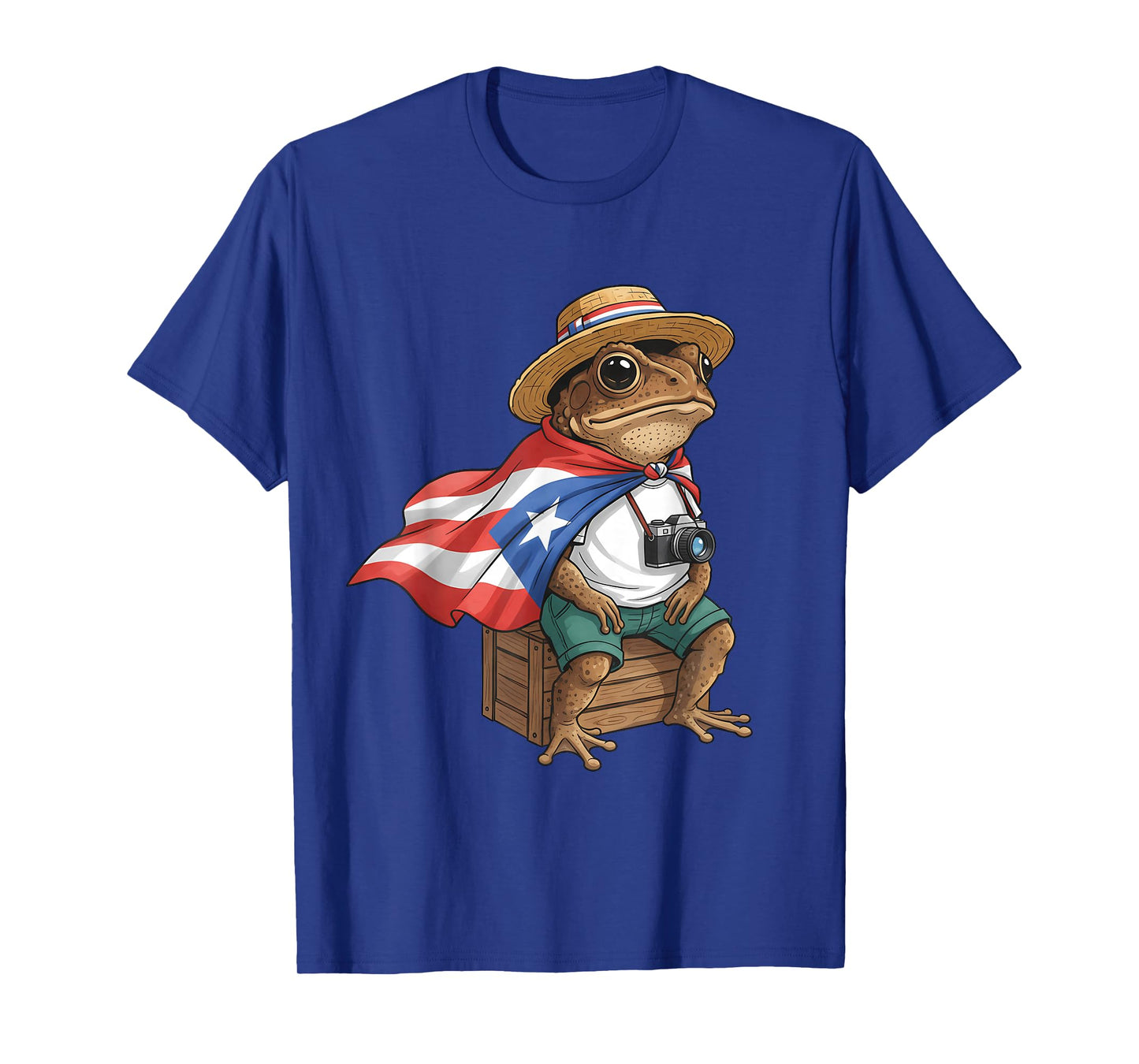 Coqui Frog Puerto Rico Flag Puerto Rican Taino Boricua T-Shirt