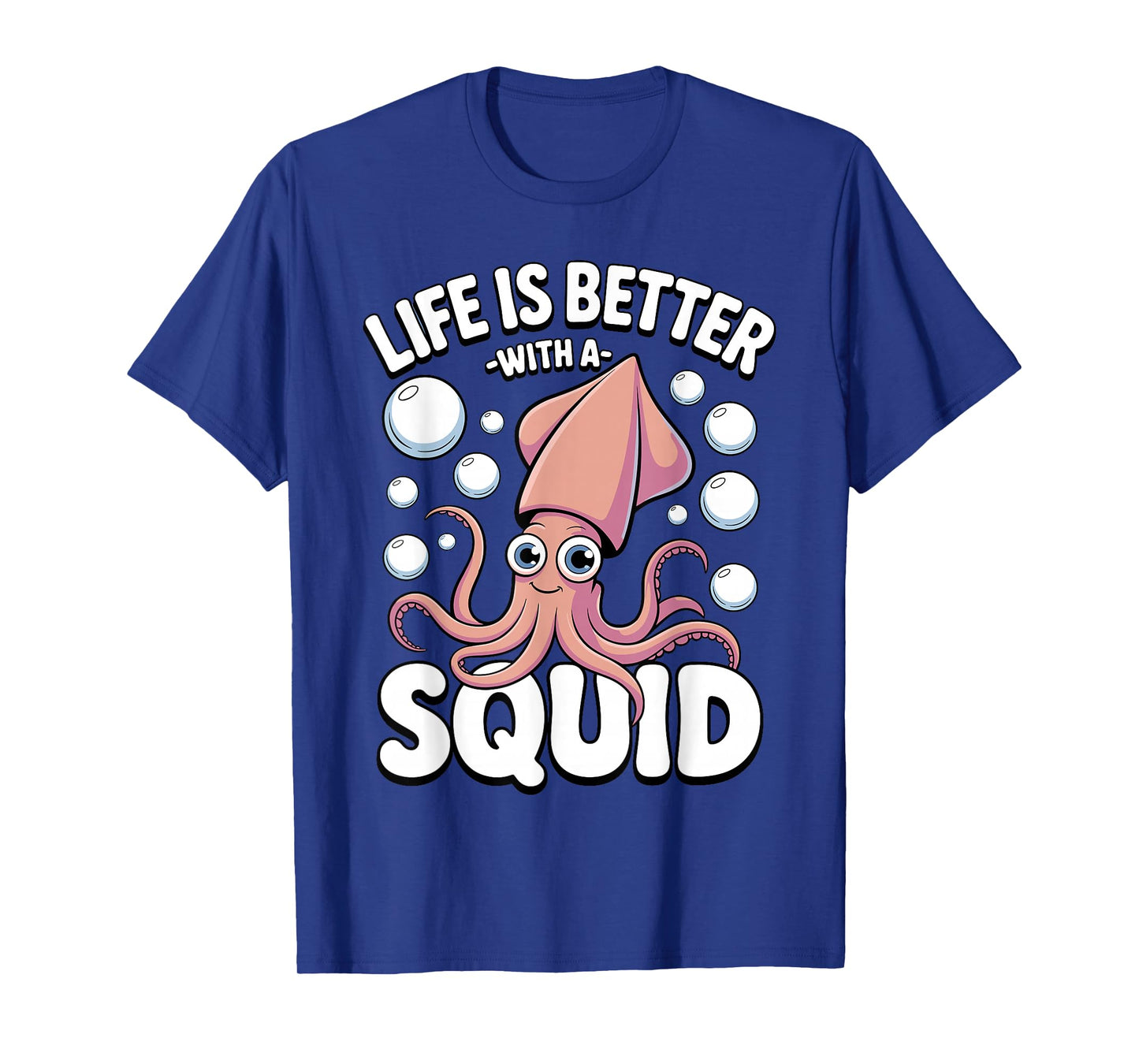 Squid Costume for Men Women Kids Adults Octopus Squid Lovers T-Shirt