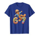 Funny Gingerbread Six Seven 67 Ice Cream Drip Christmas Boys T-Shirt