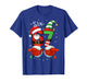 Funny Six Seven 67 Meme 6 7 Christmas Santa Hand Boys Teens T-Shirt