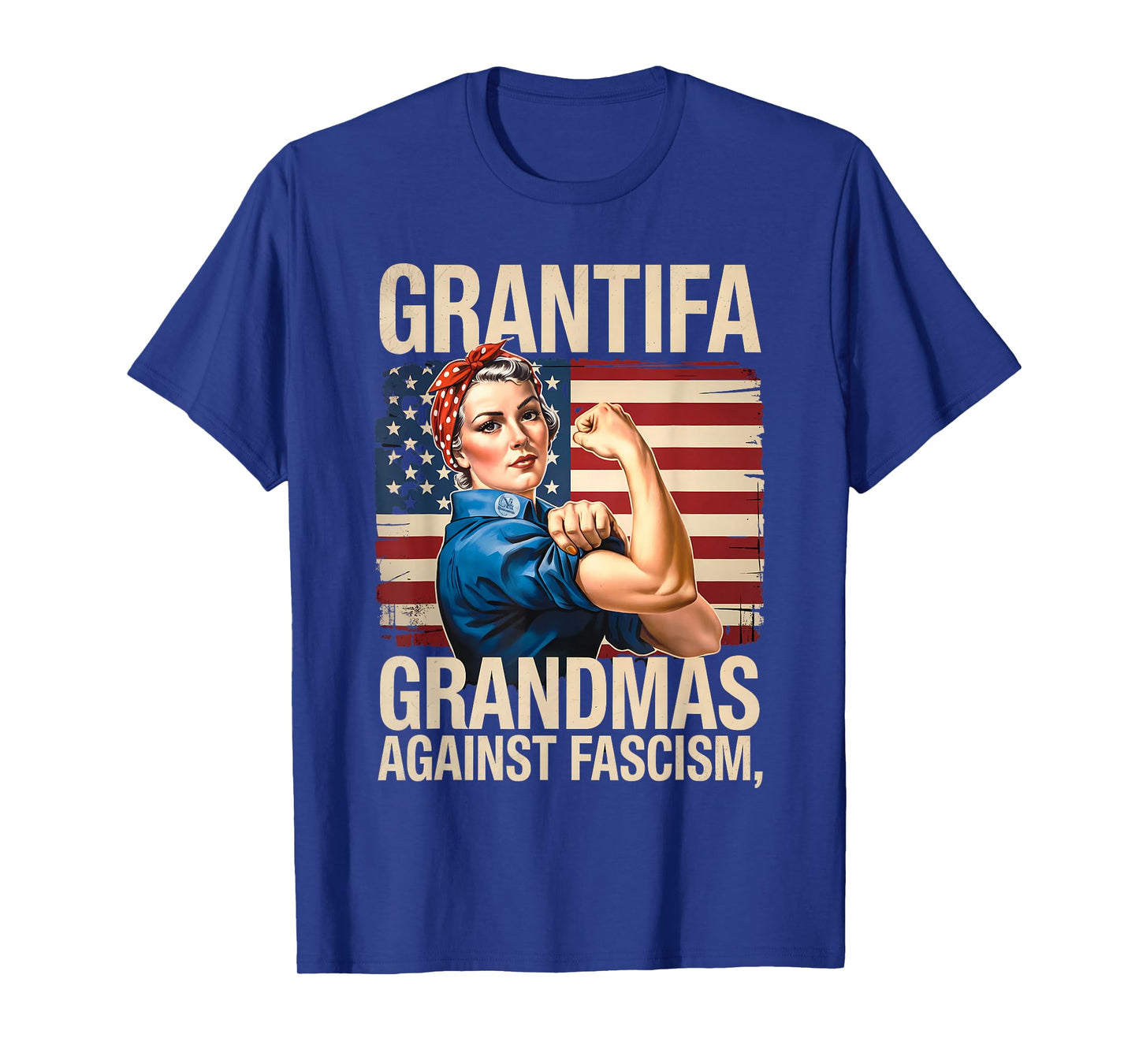 Grantifa Grandmas Against Fascism Feminist Political T-Shirt