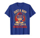 Just A Boy Who Loves Wrestling Funny Wrestler for Kids Boys T-Shirt