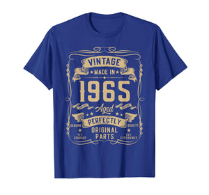 Vintage 1965 61yr 61st Birthday Gifts for Men 61 Years Old T-Shirt